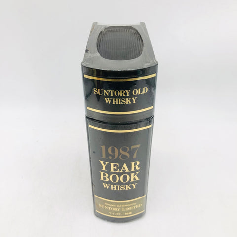 サントリー オールド ウイスキー特級 ブック型 1987 660ml。熟成の深みと甘美な香りを綴る、時を閉じ込めた一冊