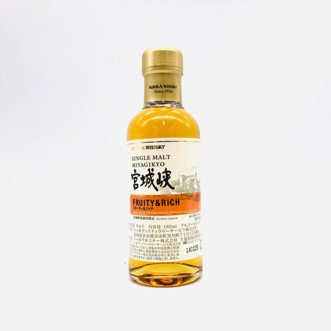 NIKKA ニッカ 宮城峡蒸溜所限定 フルーティ&リッチ 180ml 55%