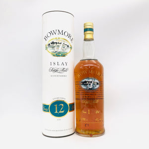 BOWMORE ボウモア アイラ12年カモメラベル 1000ml 43% 箱あり