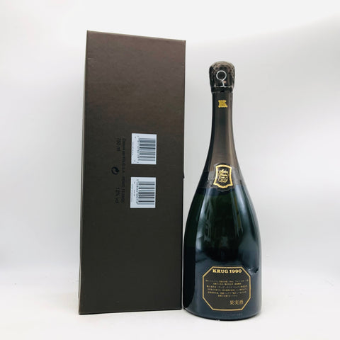 クリュッグ ヴィンテージ 1990 750ml。偉大な年が生んだ、円熟の極上クリュッグ。