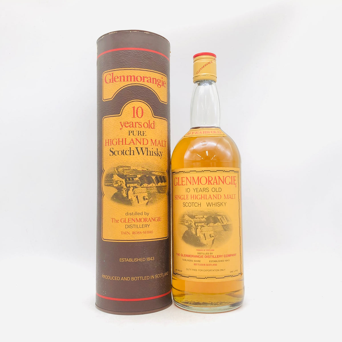 (未開封)GLENMORANGIE グレンモーレンジ 10年 750ml GLENMORANGIE グレンモーレンジ 10年 旧ボトル 1000ml 1L 43% 箱あり