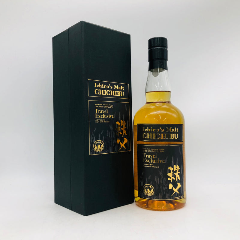 IchirosMalt イチローズモルト 秩父 トラベルエクスクルーシブ 700mlの。700ml 53度。ラベルは上品、上質な香りとバランス。