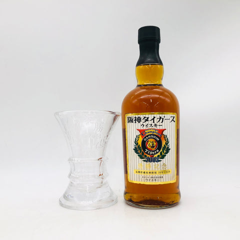 軽井沢 モルトウイスキー 阪神タイガース 2003優勝記念 長期貯蔵原酒使用 700ml 40% グラス・箱あり
