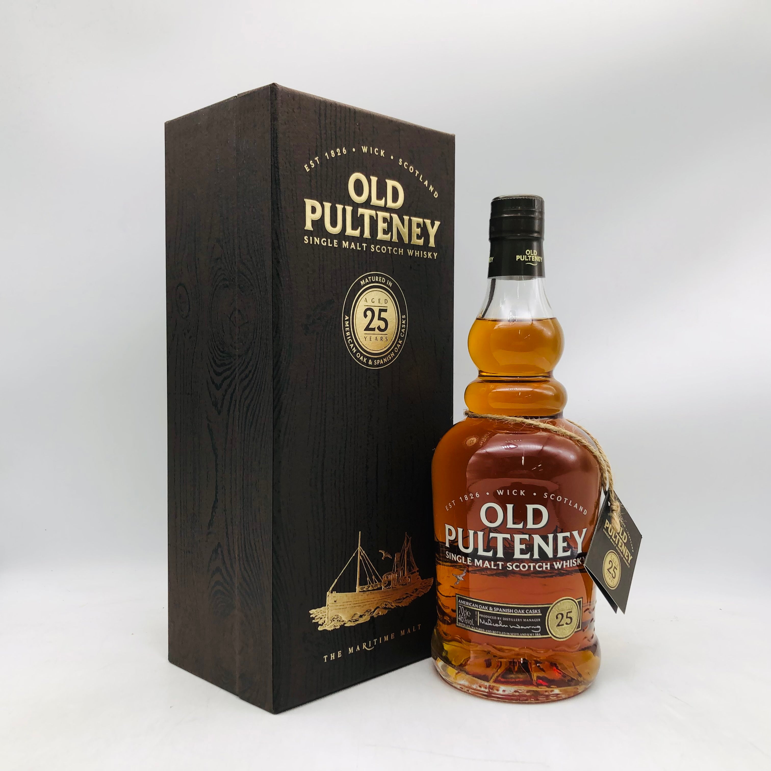 OLD PULTENY オールドプルトニー 25年 700ml – 高級酒・希少酒の通販