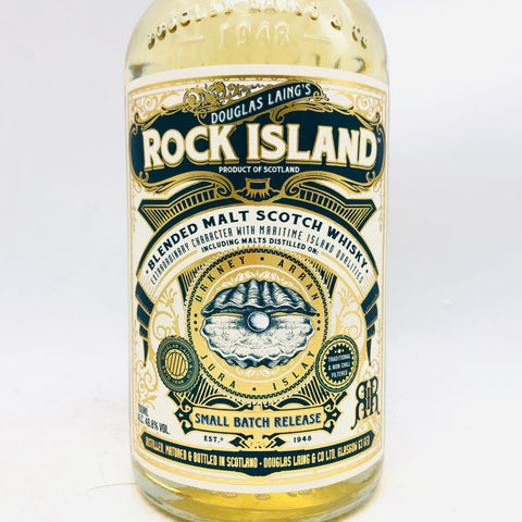 ロックアイランド 700ml。海風とスモークが織りなす、アイランズブレンド。
