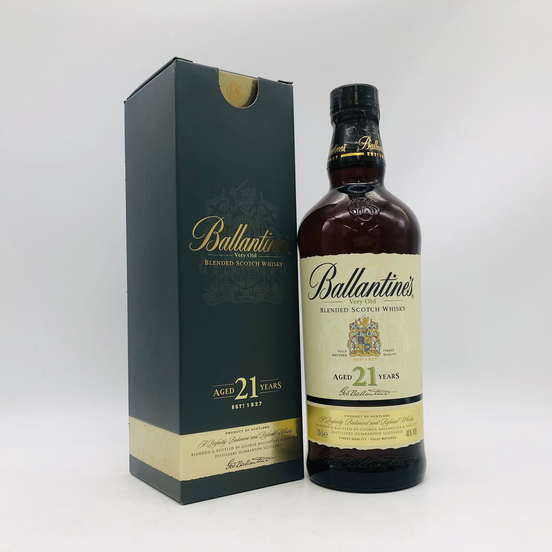 Ballantines バランタイン 21年 700ml 40％ 箱あり – 高級酒・希少酒の