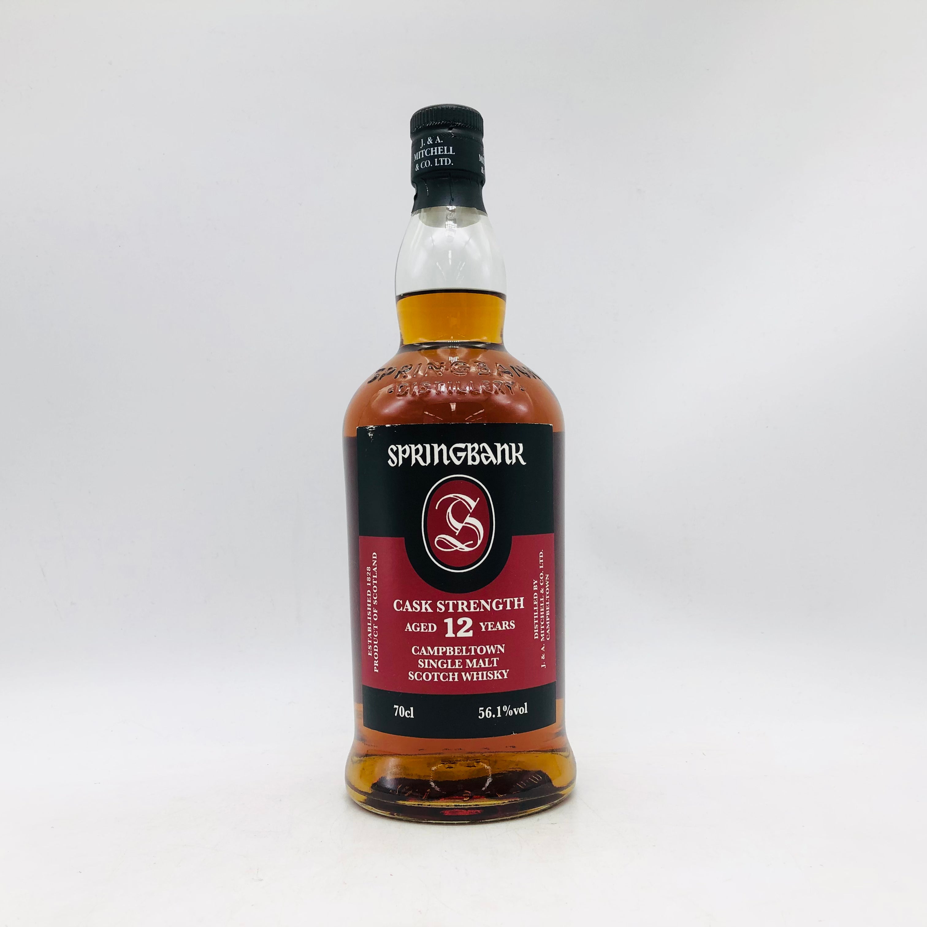 SPRING BANK スプリングバンク 12年 シングルモルト 700ml 56.2 SPRING BANK スプリングバンク 12年 シングルモルト 700ml 56.2