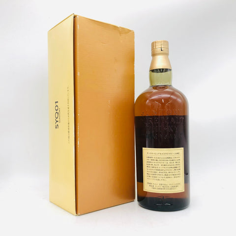 サントリー 山崎 12年 響マーク ピュアモルト クイーンサイズ 1000ml。日本モルトウイスキーの完成形、その原点。