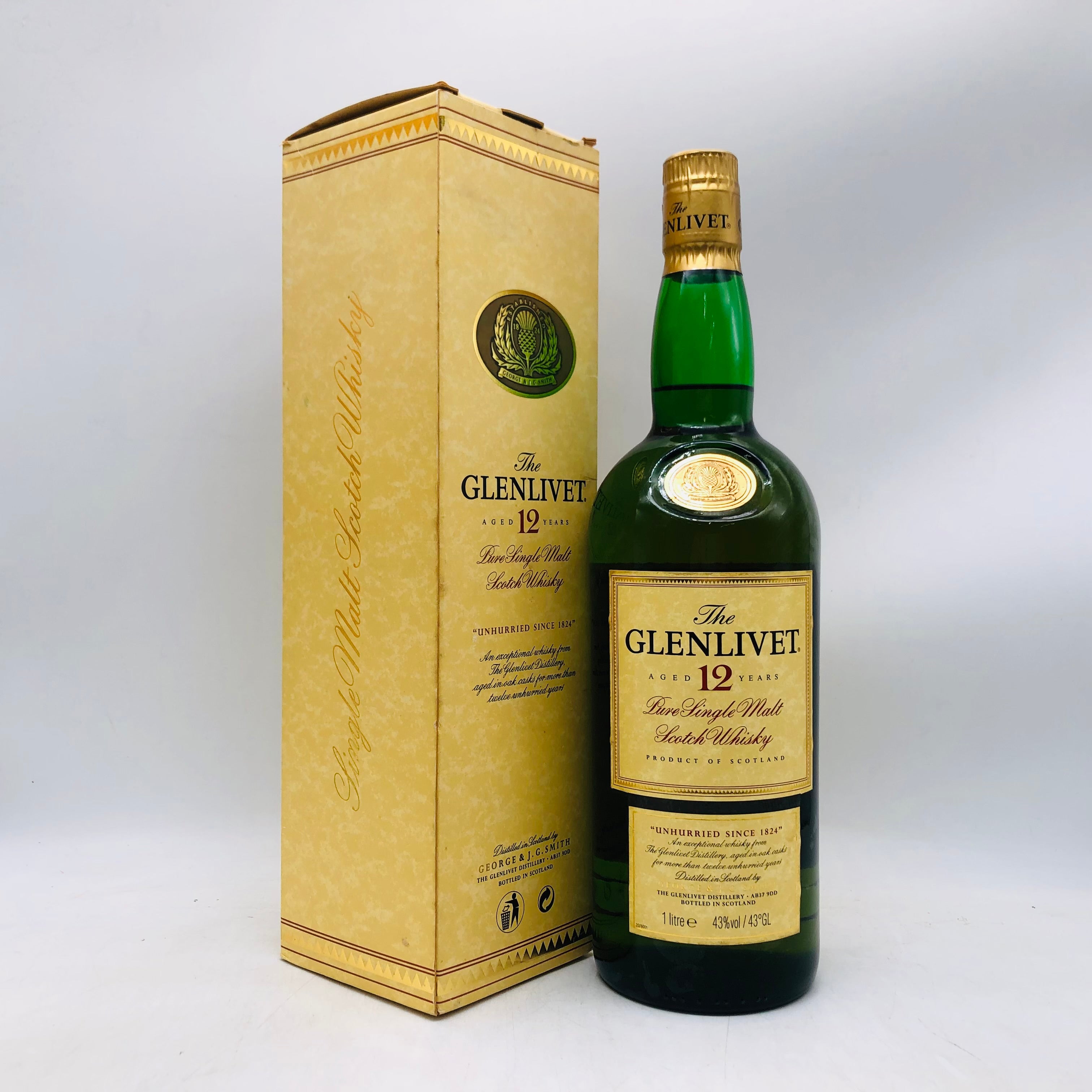 GLENLIVET グレンリベット 12年 リッターボトル 1000ml – 高級酒・希少
