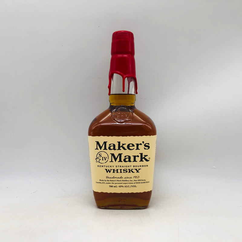 メーカーズマーク 700ml。小麦由来のやさしい甘み、王道プレミアムバーボン。