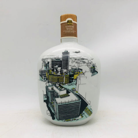 サントリー 特級 阪急不動産 30周年記念 陶器ボトル 760ml。昭和の格式と熟成感を閉じ込めた、記念限定陶器ボトル