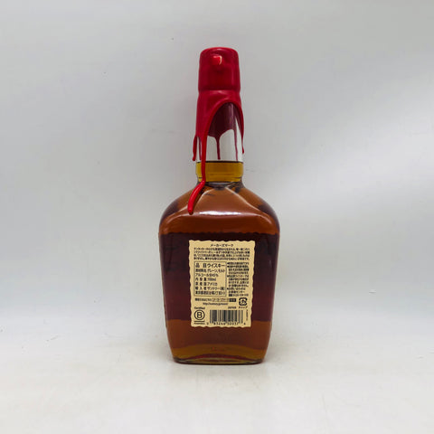 メーカーズマーク 700ml。小麦由来のやさしい甘み、王道プレミアムバーボン。