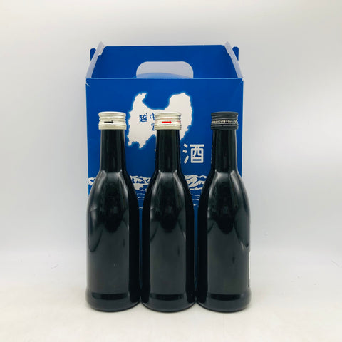 越中富山の地 酒セット 300ml。富山の旨い酒を、手軽に飲み比べ。