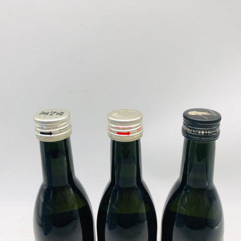 越中富山の地 酒セット 300ml。富山の旨い酒を、手軽に飲み比べ。