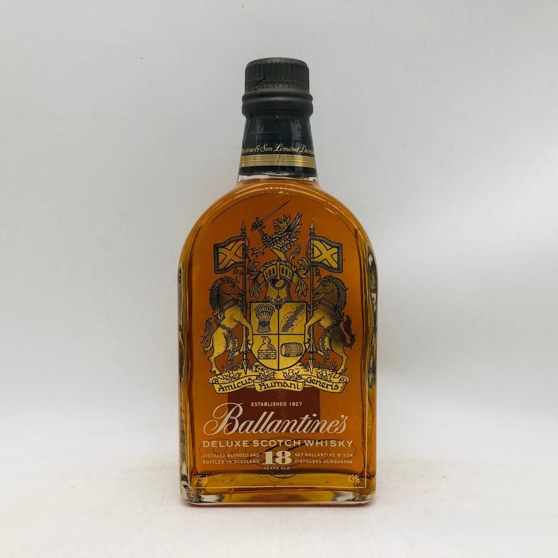 バランタイン 18年 デラックス 750ml。18年熟成が織りなす、気品と深みの極上ブレンデッド