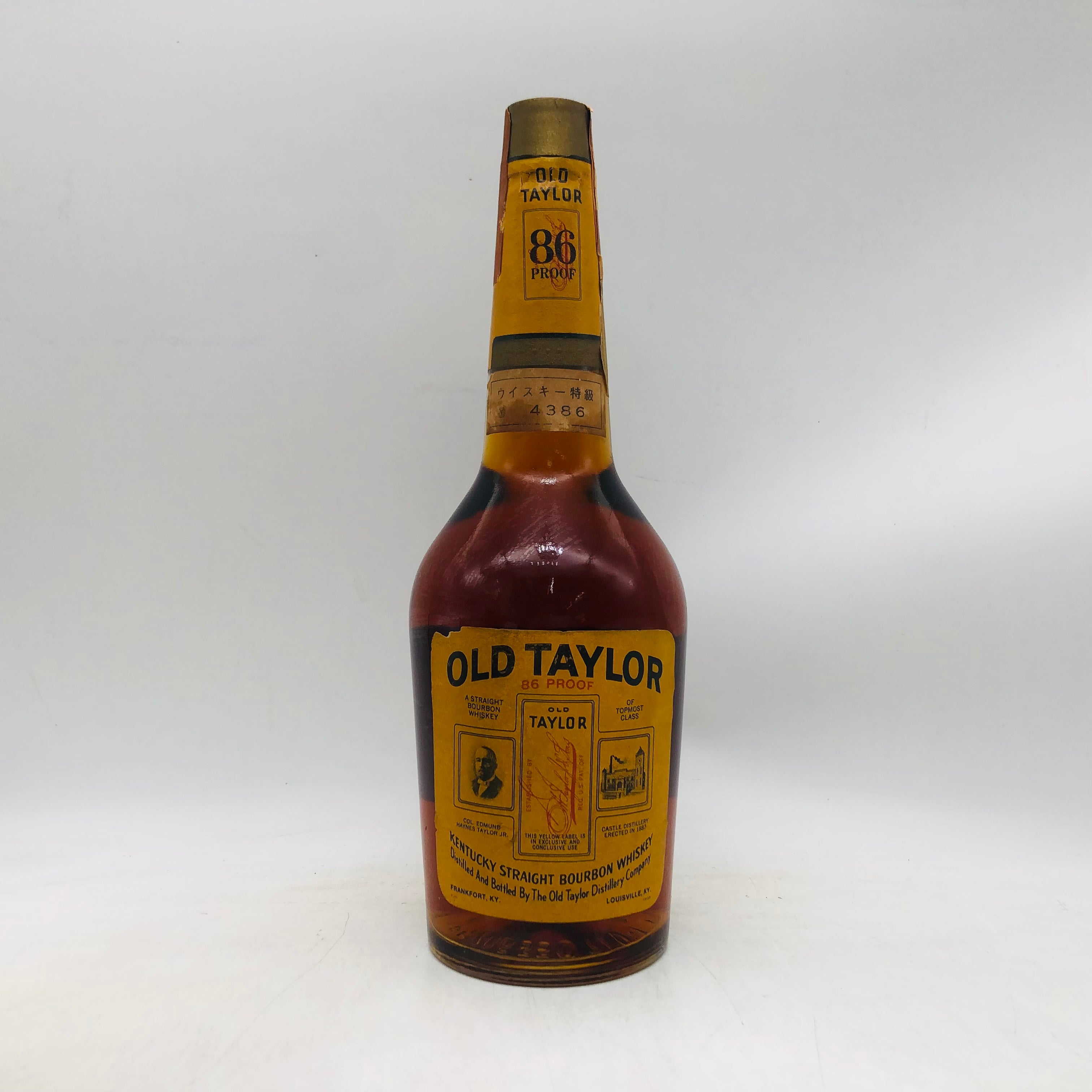 OLD TAYLOR 6年熟成 バーボンウイスキー 750ml OLD TAYLOR オールドテイラー 6年 750ml – 高級酒・希少酒の通販