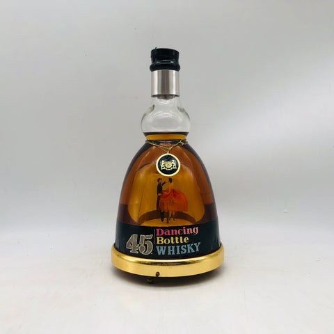 ウイスキー45 ダンシングボトル ウイスキー1級 500ml。昭和の香りを今に伝える、レトロウイスキー。