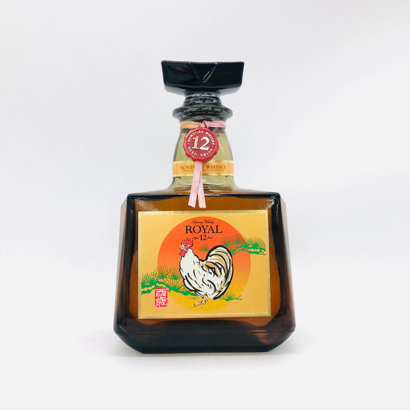SUNTORY サントリーローヤル12年 干支ラベル 酉 700ml。酉年に贈る、香り豊かな円熟の一杯