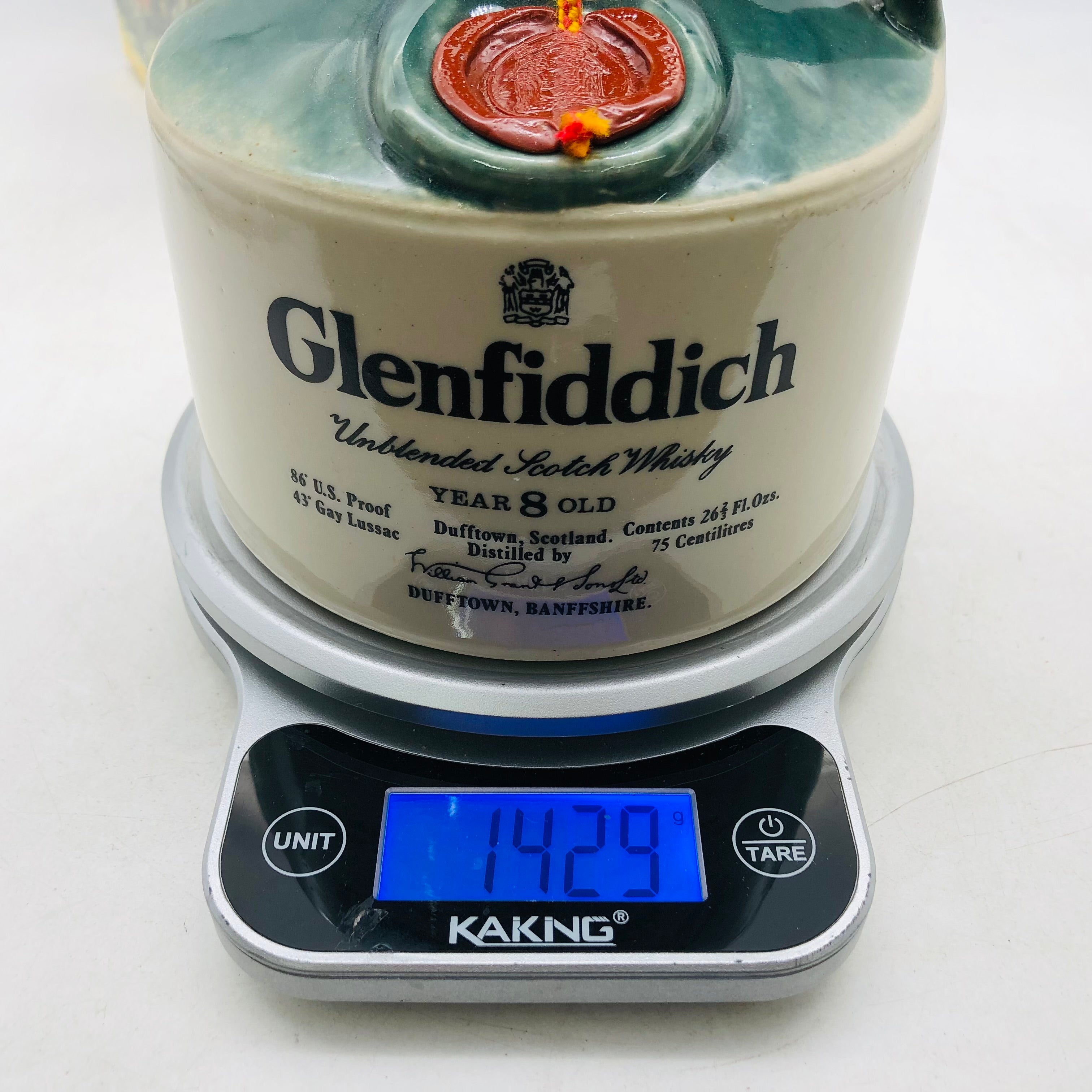 Glenfiddich グレンフィディック 8年 陶器ボトル 750ml – 高級酒・希少