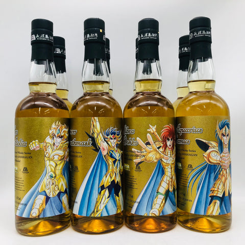アマハガン 聖闘士星矢 ゴールドセイント ウイスキーシリーズ 12本セット 700ml ウイスキー 700ml 47%