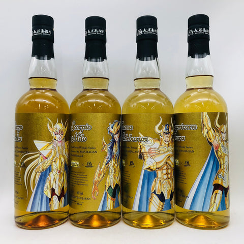 アマハガン 聖闘士星矢 ゴールドセイント ウイスキーシリーズ 12本セット 700ml ウイスキー 700ml 47%