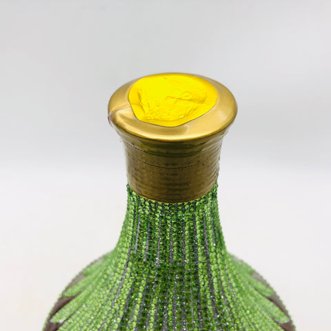 クラウンバイン トラディションスタイル グリーン 600ml　キャップ上部画像