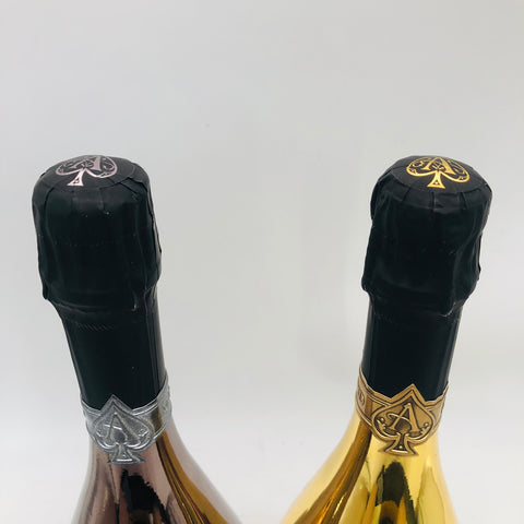 Armand Brignac Brand Noir Gold 2-Piece Set