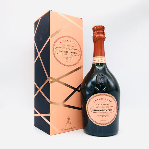 ローラン ペリエ ロゼ 750mlとギフトボックスの画像、特別な贈り物に最適。