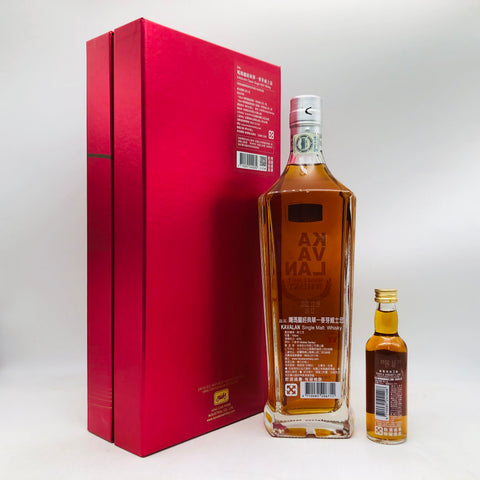 カバラン クラシック 700ml。南国の果実香が広がる、台湾生まれの華やかシングルモルト。 