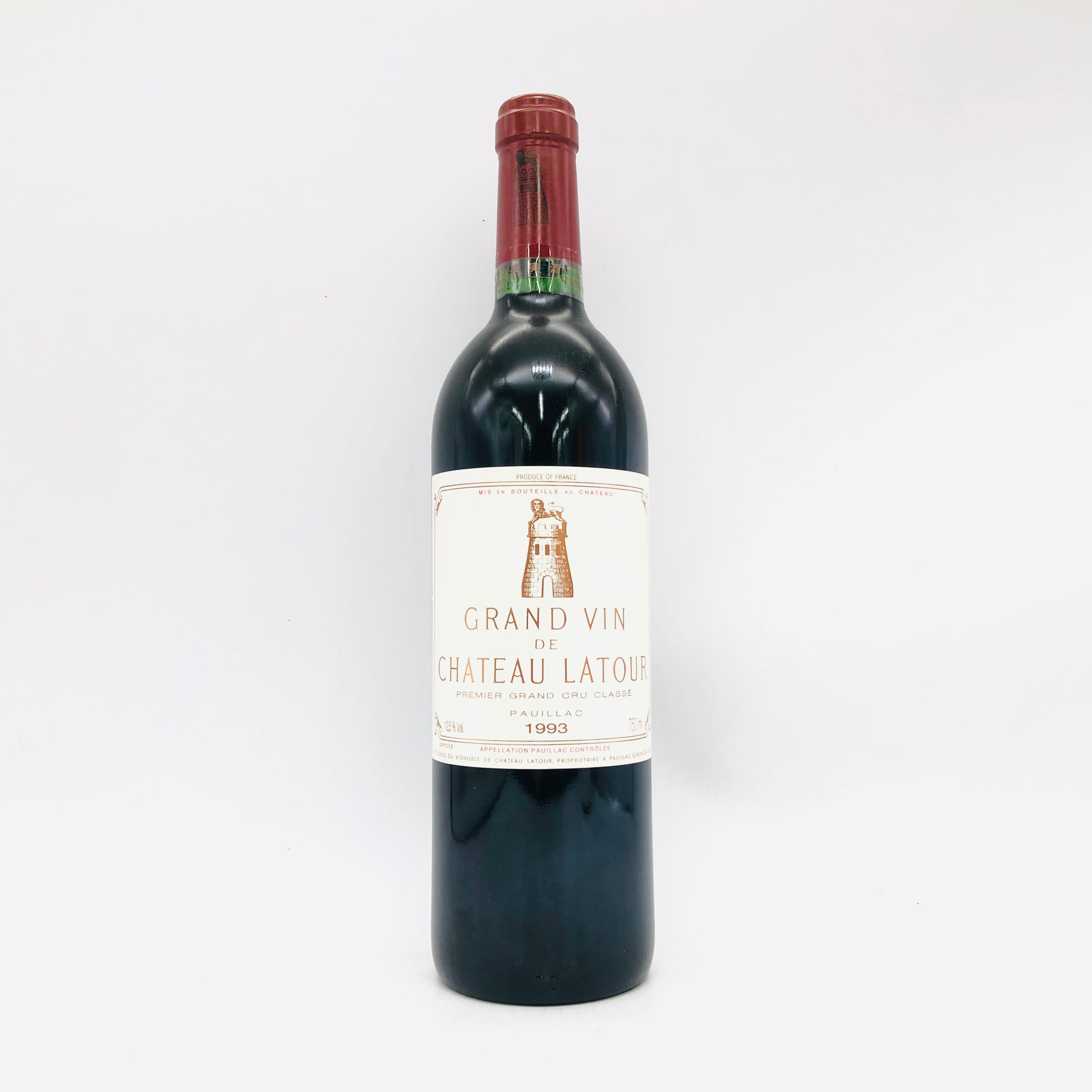 未開栓】Chateau Latour シャトー・ラトゥール 1993 赤 ワイン