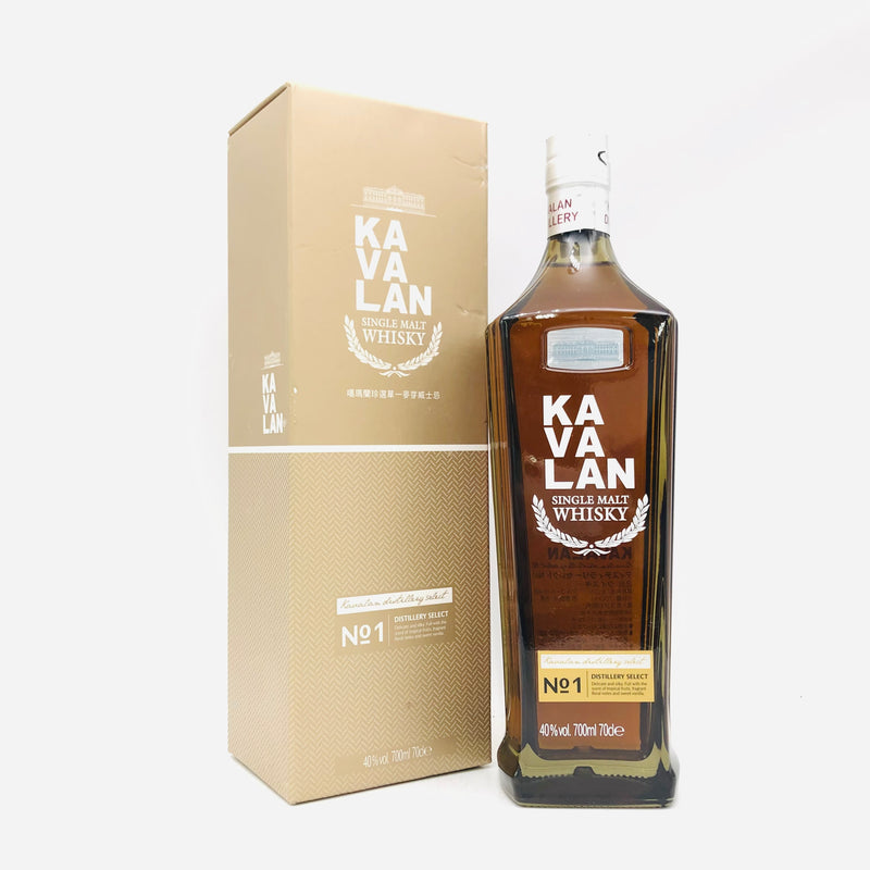 カバランディスティラリーセレクトNo.1 700ml。毎日に寄り添う、台湾モルトのやさしい一杯。　