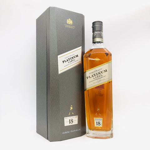 JOHNNIE WALKER 18 Year Platinum Label Blended Whisky 1000ml 40% Boxed