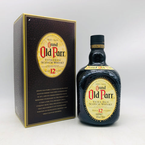 オールドパー 12年 750ml、まろやかさが際立つ、王道の12年ブレンデッド。