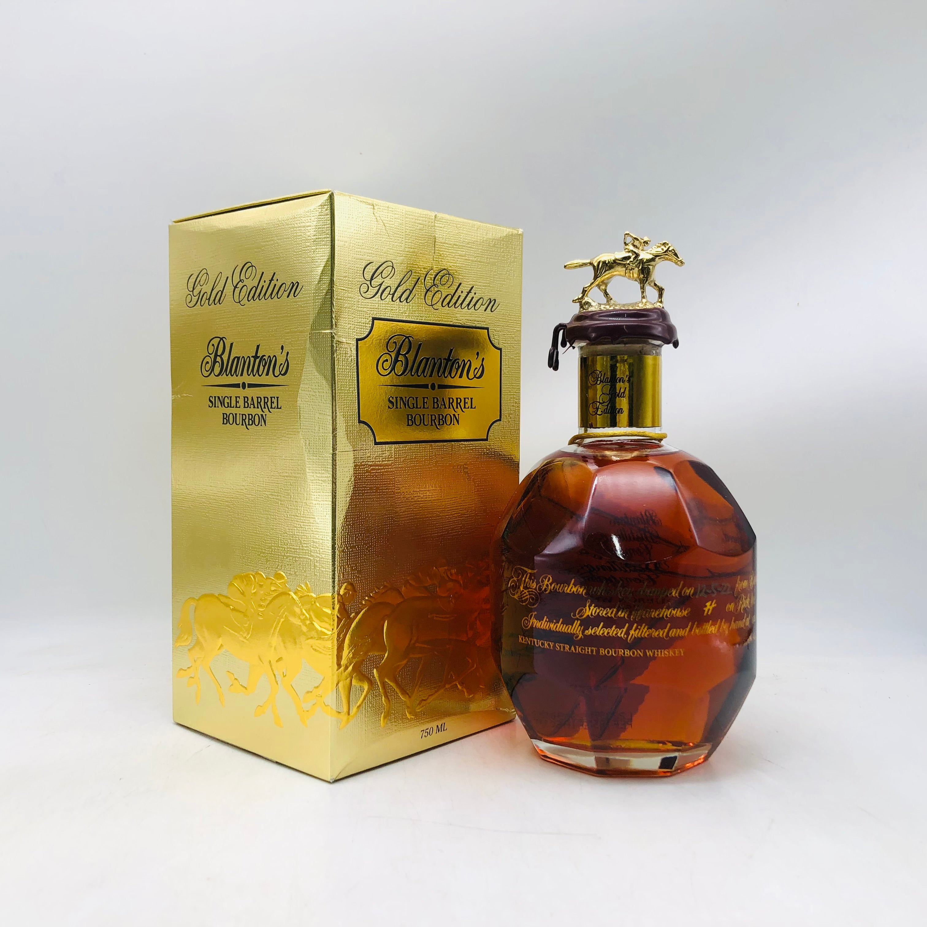 Blanton's ブラントン シングルバレルバーボン 750ml 箱なし – 高級酒