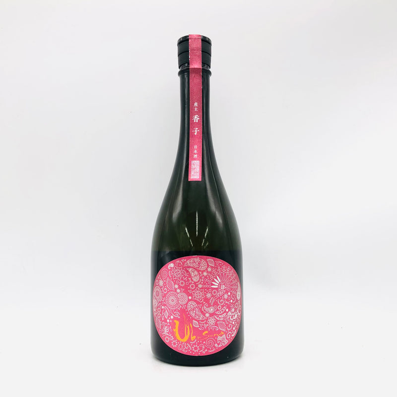 産土 2024 香子 × 山田錦 混醸 720ml、熊本の自然農法と伝統製法で仕込まれた限定純米酒。バナナやオレンジの香り、微発泡のキレの良さが特徴。