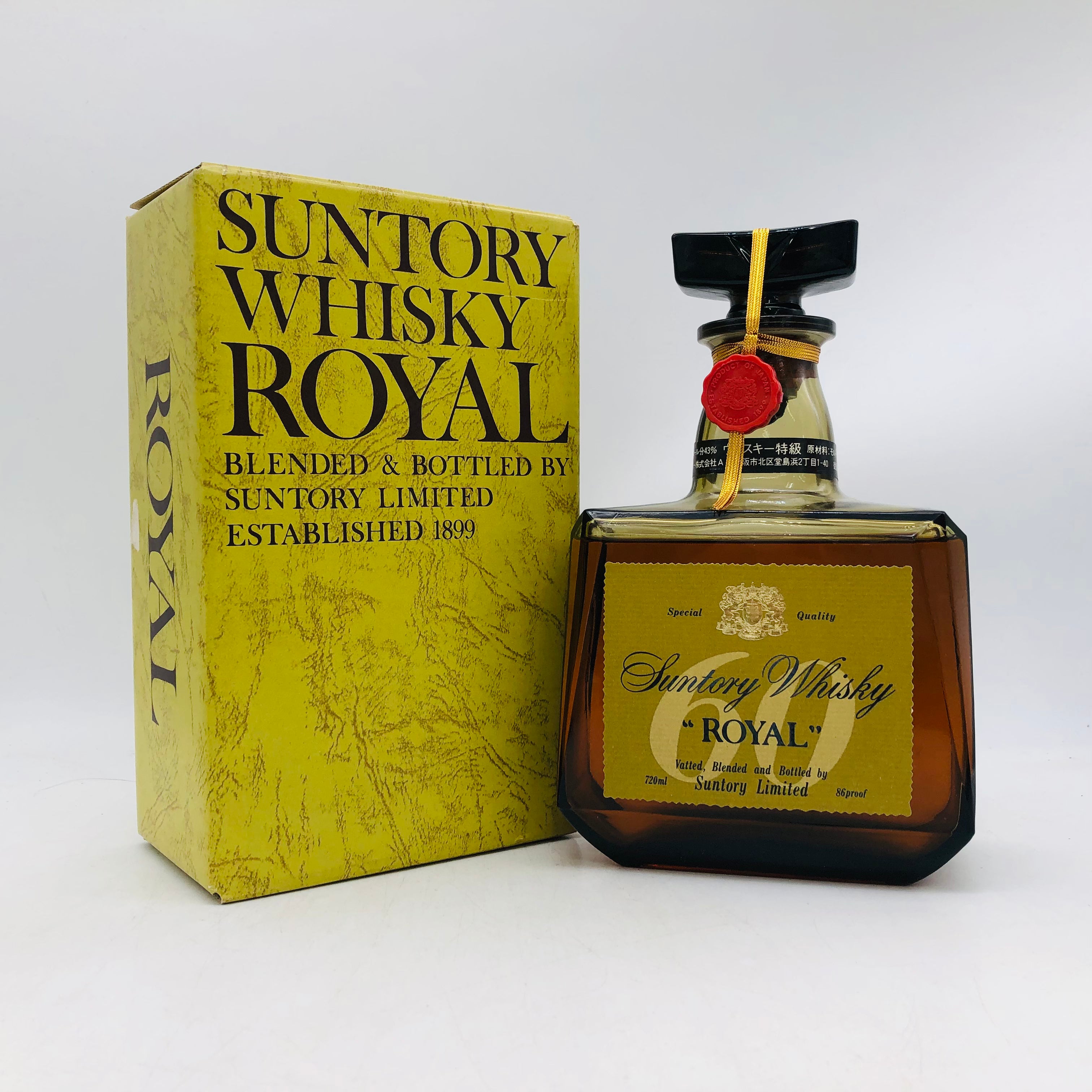SUNTORY サントリー ローヤル 60周年 獅子マーク 特級 720ml – 高級酒 SUNTORY サントリー ローヤル 60周年 獅子マーク 特級 720ml – 高級酒
