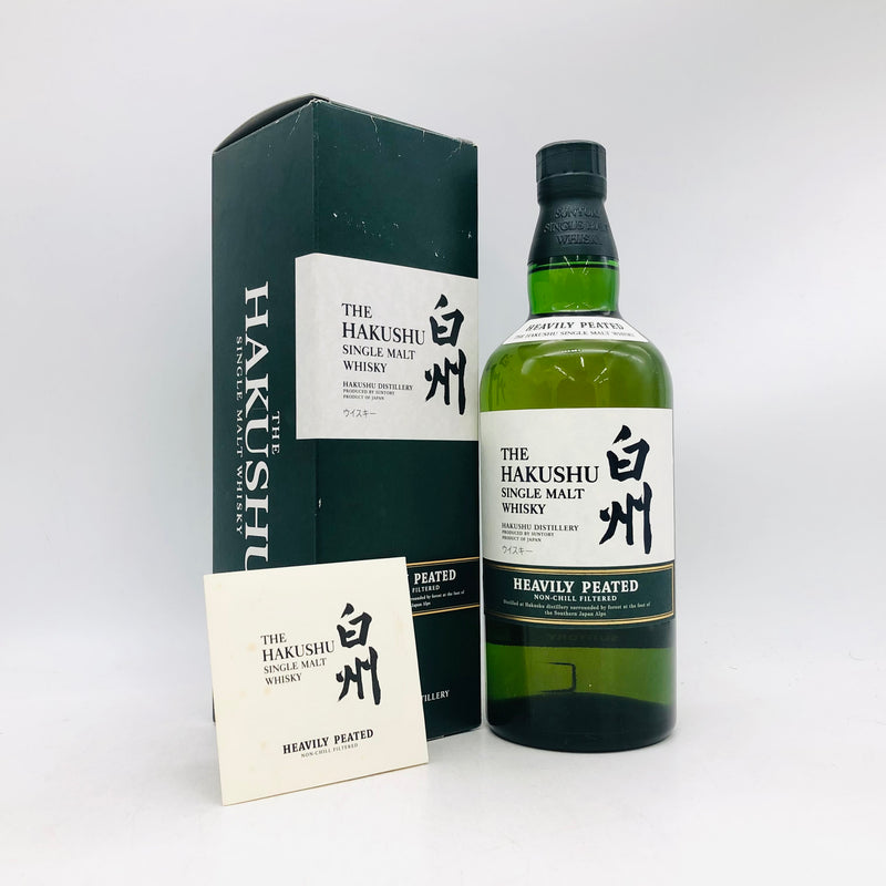 サントリー 白州 ヘビリー ピーテッド2010 700ml。白州が挑んだ、極煙の2010。