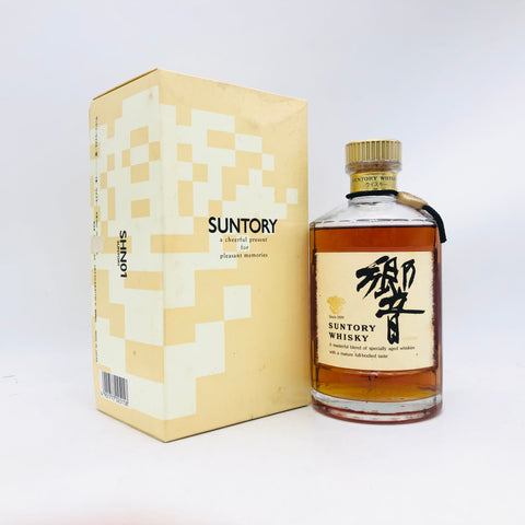 SUNTORY 響 旧ボトル 響マーク 金キャップ ウイスキー 700ml 43％
