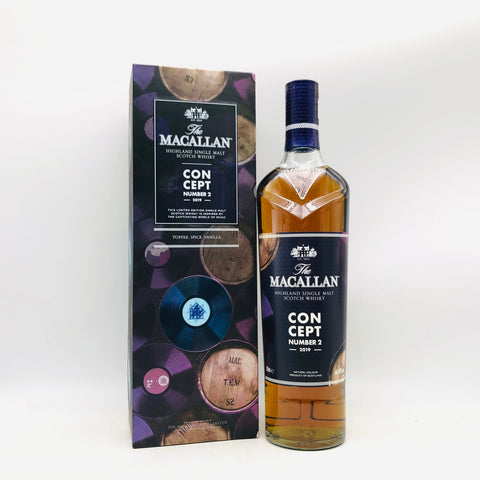 マッカラン コンセプト No.2 700ml。シェリーの旋律が重なる、芳醇なハーモニー。