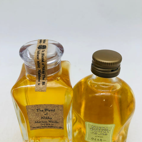 NIKKA The Blend of Nikka Nikka All Malt 50ml 2-bottle set with box