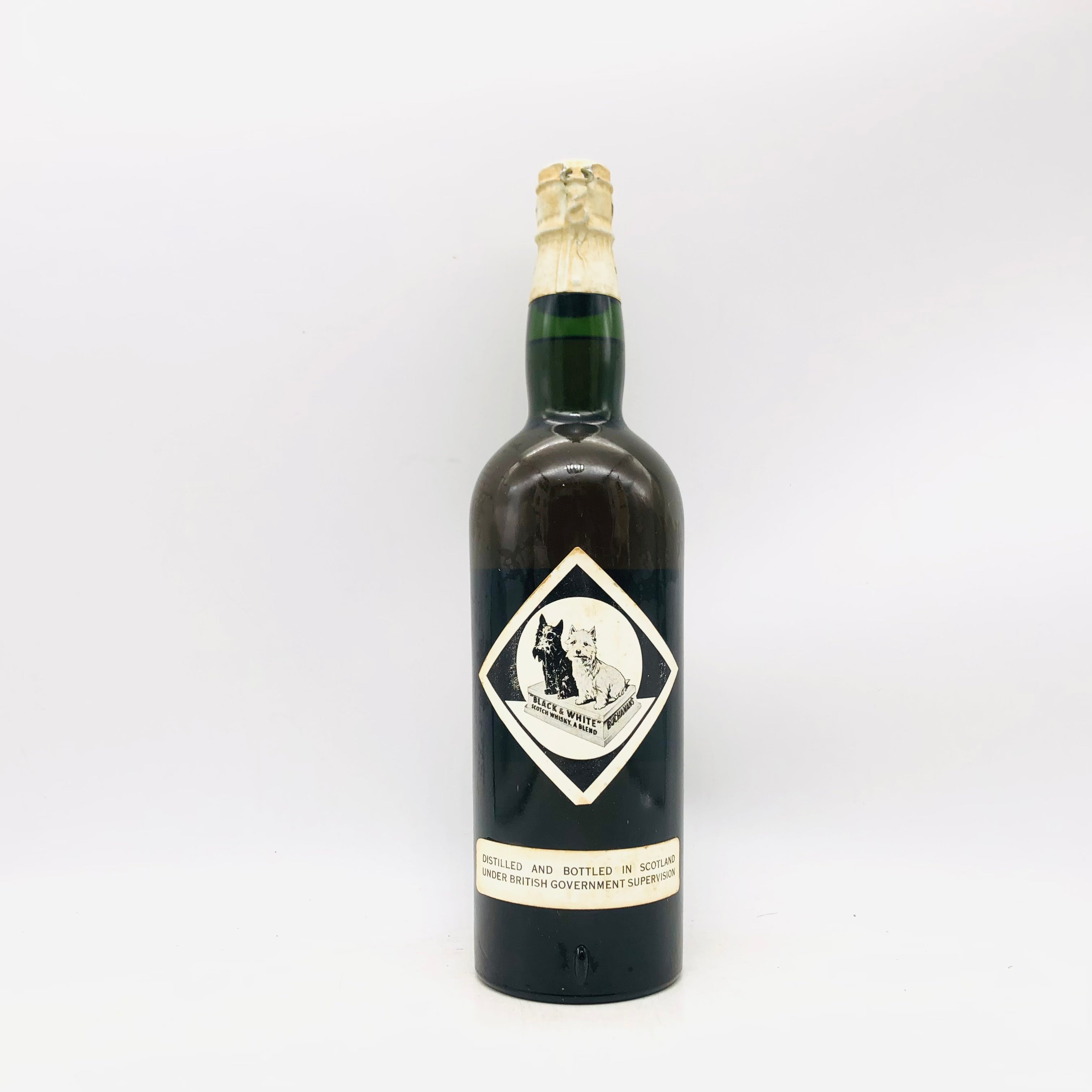 BLACK&WHITE ブラック&ホワイト ティンキャップ 1960年代 750ml – 高級