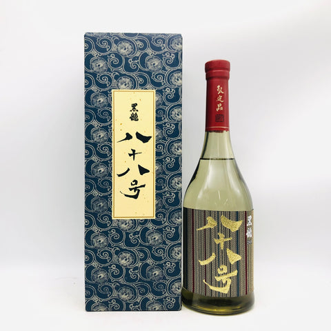 黒龍酒造 黒龍 八十八号 2024 日本酒 720ml。福井県産、上品な香りと米の旨みが調和した限定酒。落ち着いた和風ラベルが特徴。