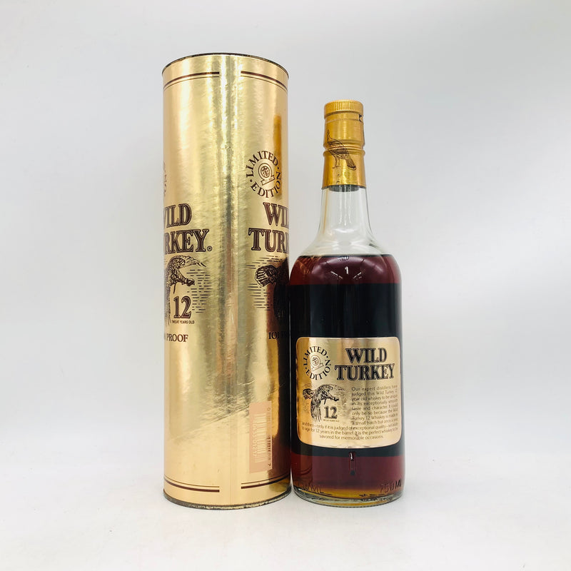 Wild Turkey ワイルドターキー 12年 ゴールド 750ml 50.5% 箱あり 