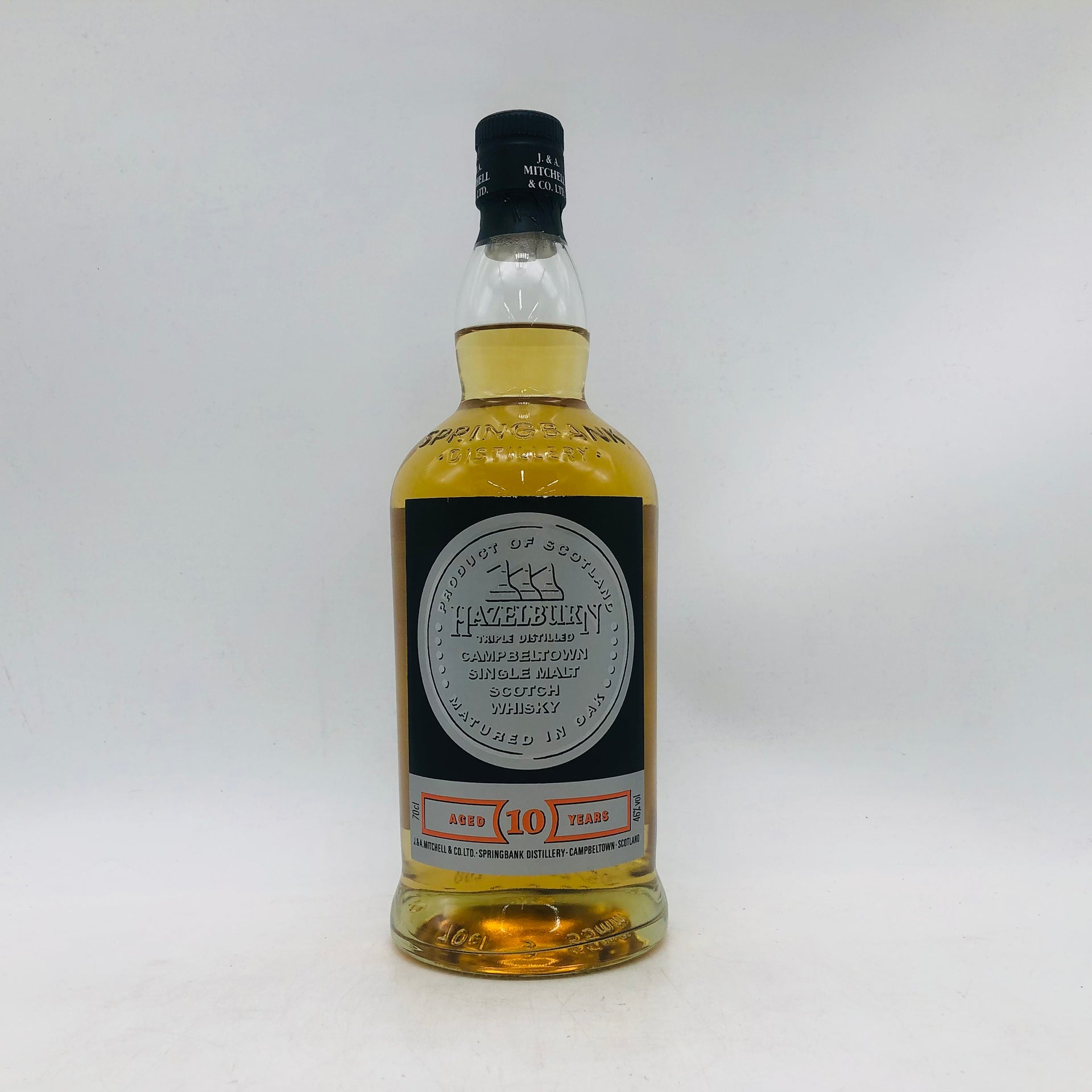 HAZEL BURN ヘーゼルバーン 10年 700ml 46% 箱なし – 高級酒・希少酒の