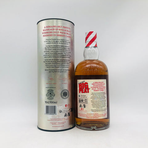ビッグピート クリスマス シェリーフィニッシュ 第13弾  2023 700ml 54.8% 箱あり