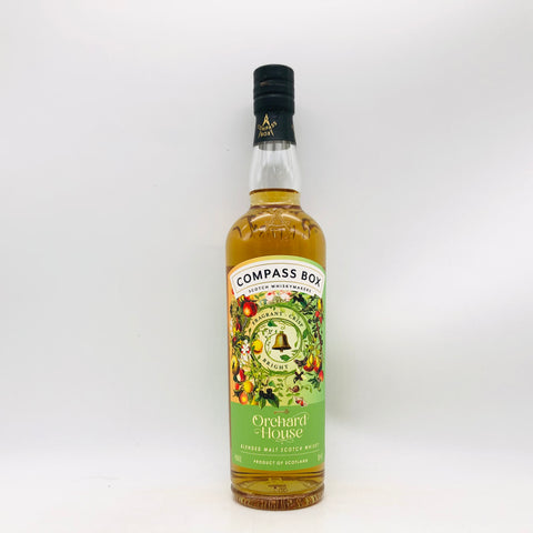 コンパスボックス オーチャード ハウス スコッチウイスキー 700ml ボトル単体の画像　表ラベル