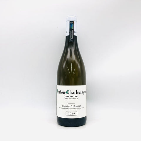 ジョルジュ・ルーミエ コルトン・シャルルマーニュ 2018年 750ml、白ワイン、グラン・クリュ、丸みのあるゴールドのラベル、熟成感ある白果実とミネラル香