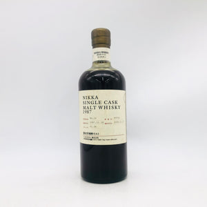 NIKKA ニッカ シングルカスク1987 仙台宮城峡モルト 750ml 61% 箱なし