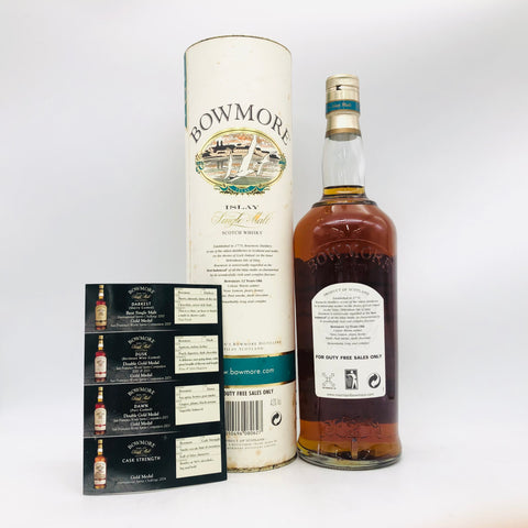 BOWMORE ボウモア アイラ12年カモメラベル 1000ml 43% 箱あり