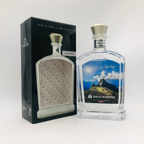 ピスコポルトン モストベルデ アルビージャ 750ml、ペルー産。白ブドウの芳醇な果実味と柔らかな甘みが特徴の日本限定ピスコ。